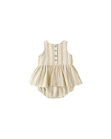 Skirted Tank Romper || Summer Stripe by Quincy Mae