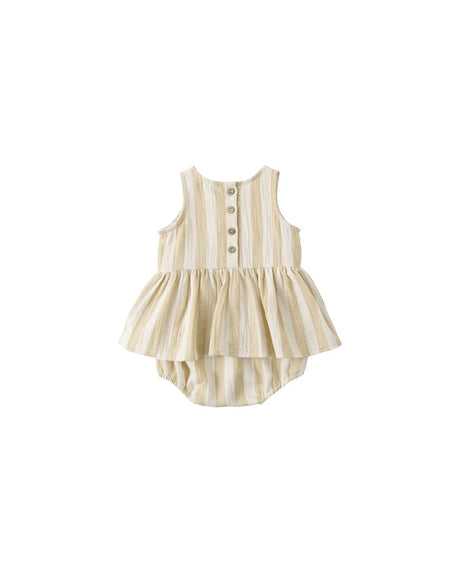 Skirted Tank Romper || Summer Stripe by Quincy Mae