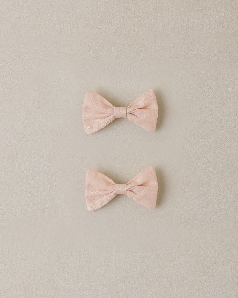 Little Bow Clips | Blush by Noralee