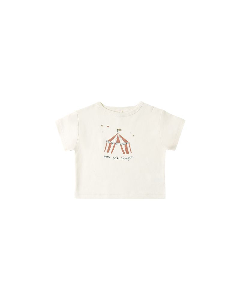 Boxy Tee || You Are Magic by Quincy Mae