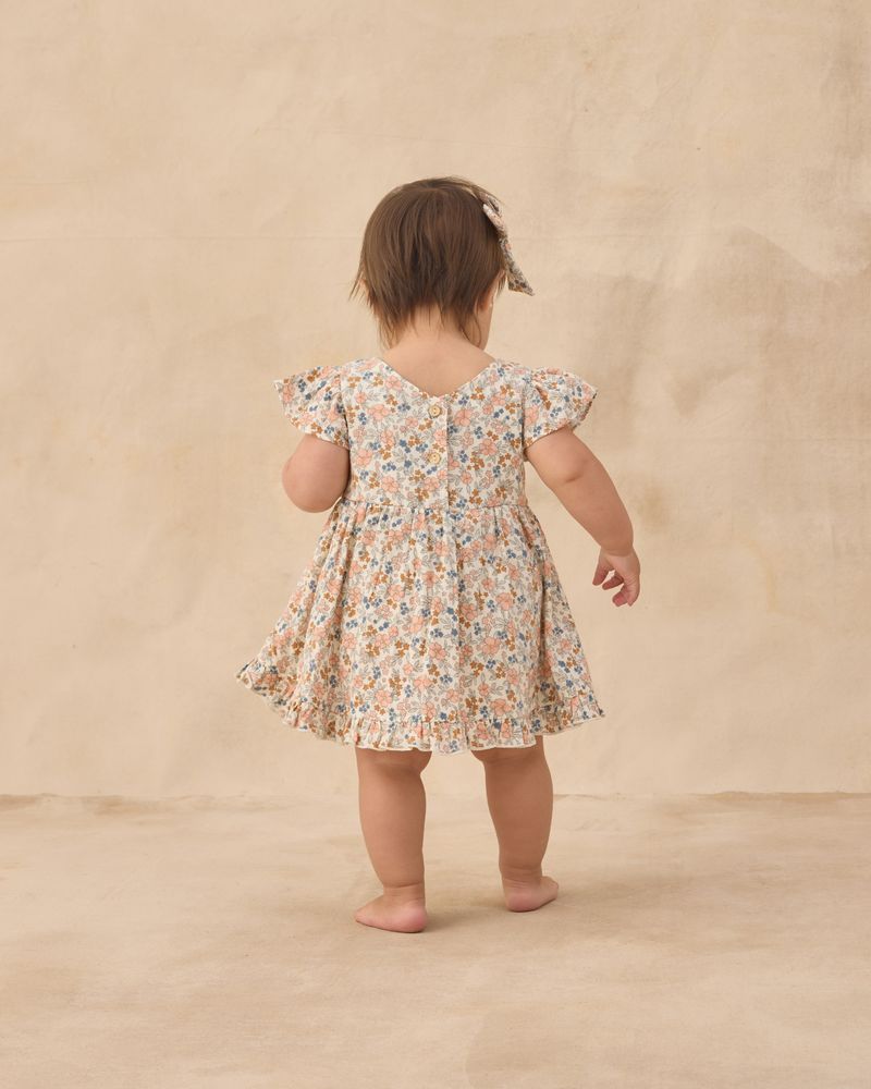 Lila Romper || Flower Field by Rylee + Cru