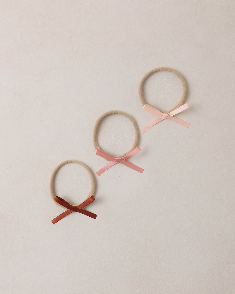 Baby Bow Headbands | Blush, Red, Pink by Noralee