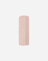 Waffle Baby Blanket || Blush by Quincy Mae