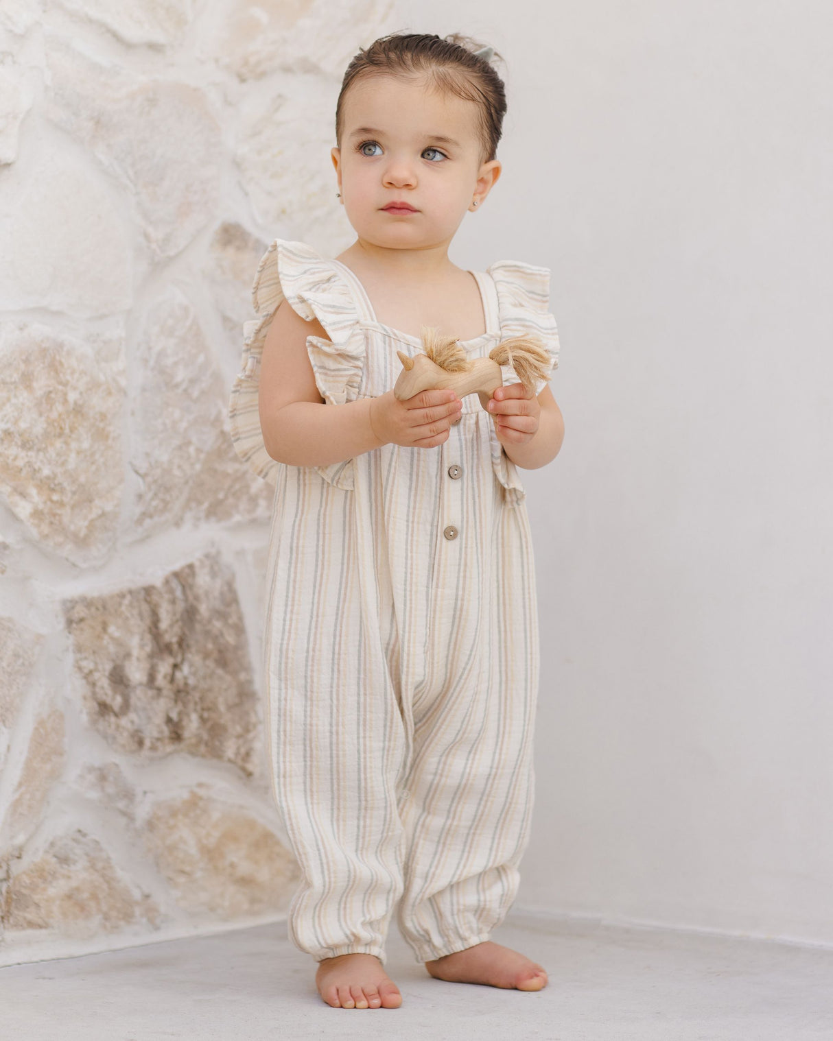 Nova Romper || Summer Stripe by Quincy Mae