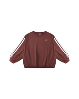 Oversized Sweatshirt || Burgundy by Rylee + Cru