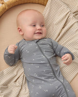 Bamboo Swaddle || Oat Gingham by Quincy Mae