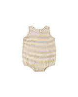 Bubble Onesie || Butterscotch Stripe by Rylee + Cru