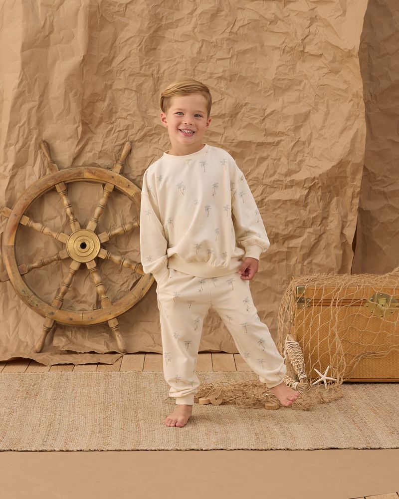 Jogger Sweatpant || Palms by Rylee + Cru