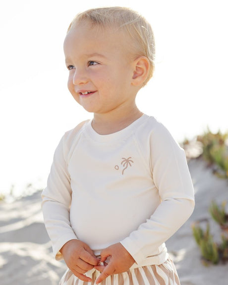 Rashguard || Natural by Quincy Mae