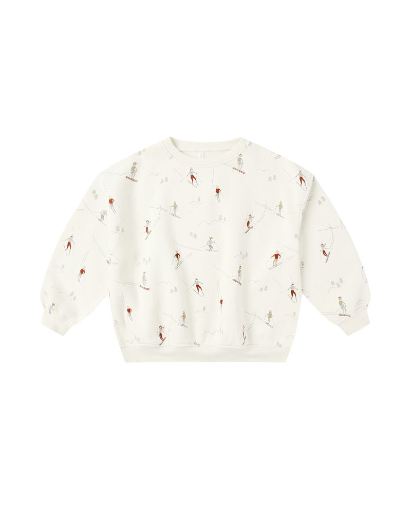 Relaxed Sweatshirt || Skiers by Rylee + Cru
