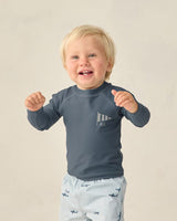 Long Sleeve Rashguard || Navy by Rylee + Cru