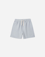 Perry Short || Heathered Light Blue by Rylee + Cru