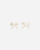 Crochet Bow Clips || Ivory by Rylee + Cru