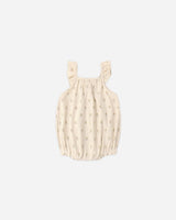 Ribbed Ruffle Romper || Buttercup by Quincy Mae