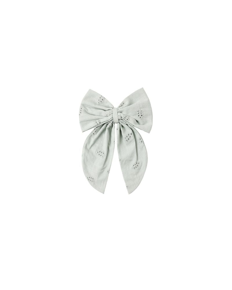 Oversized Bow- Seafoam by Rylee + Cru