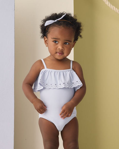 Off-The-Shoulder One-Piece || Periwinkle by Rylee + Cru