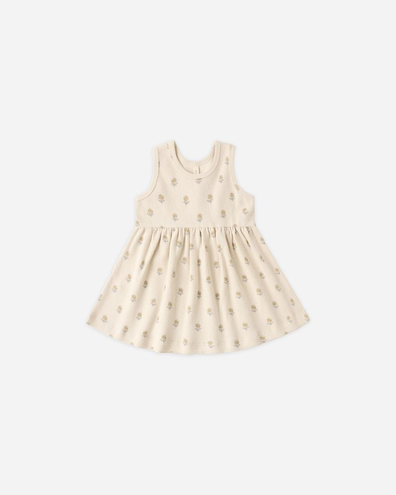 Ribbed Tank Dress || Buttercup by Quincy Mae