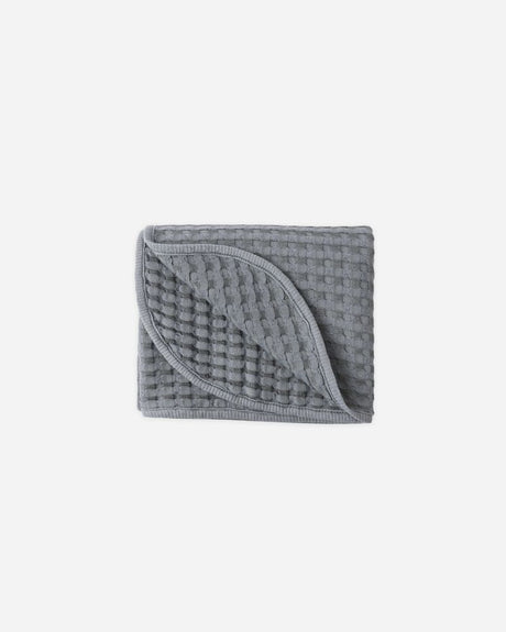 Waffle Baby Blanket || Ocean by Quincy Mae