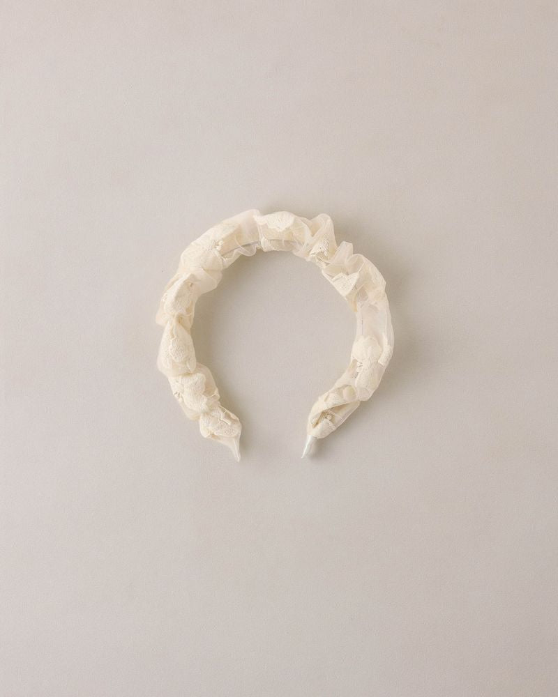 Gathered Headband | Natural by Noralee