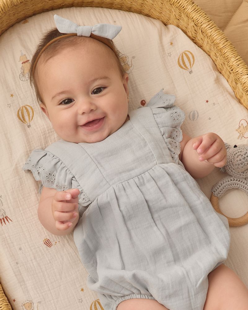 Naomi Romper || Sky by Quincy Mae