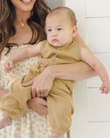 Waffle Jumpsuit || Honey by Quincy Mae