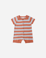 Liam Knit Romper || Americana Stripe by Rylee + Cru