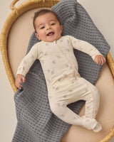 Waffle Baby Blanket || Ocean by Quincy Mae