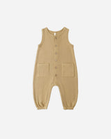 Waffle Jumpsuit || Honey by Quincy Mae