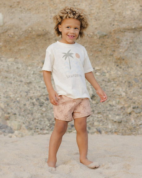 Swim Trunk || Palms by Rylee + Cru