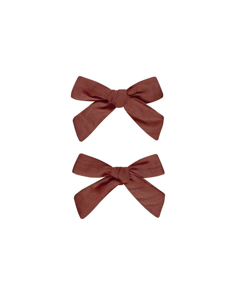 Bows, Set Of 2 || Ruby by Rylee + Cru