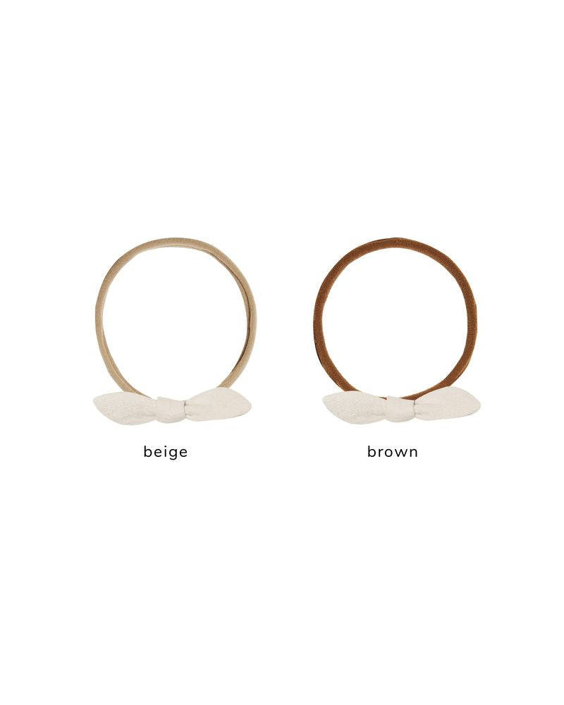 Little Knot Headband || Natural by Quincy Mae