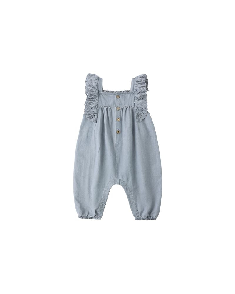 Nova Romper || Chambray by Quincy Mae