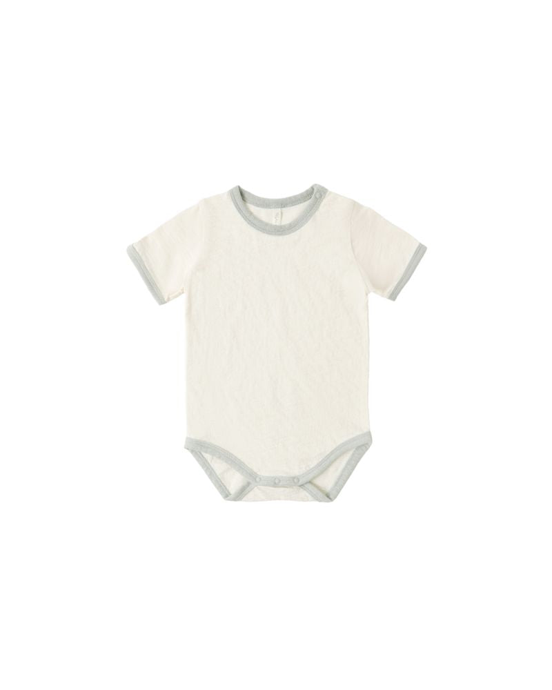 Ringer Bodysuit || Seafoam by Rylee + Cru