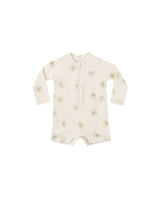 Long Sleeve One-Piece Rashguard || Sunburst by Quincy Mae