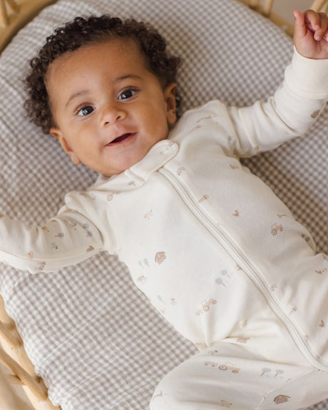 Zip Longsleeve Sleeper || Farm by Quincy Mae