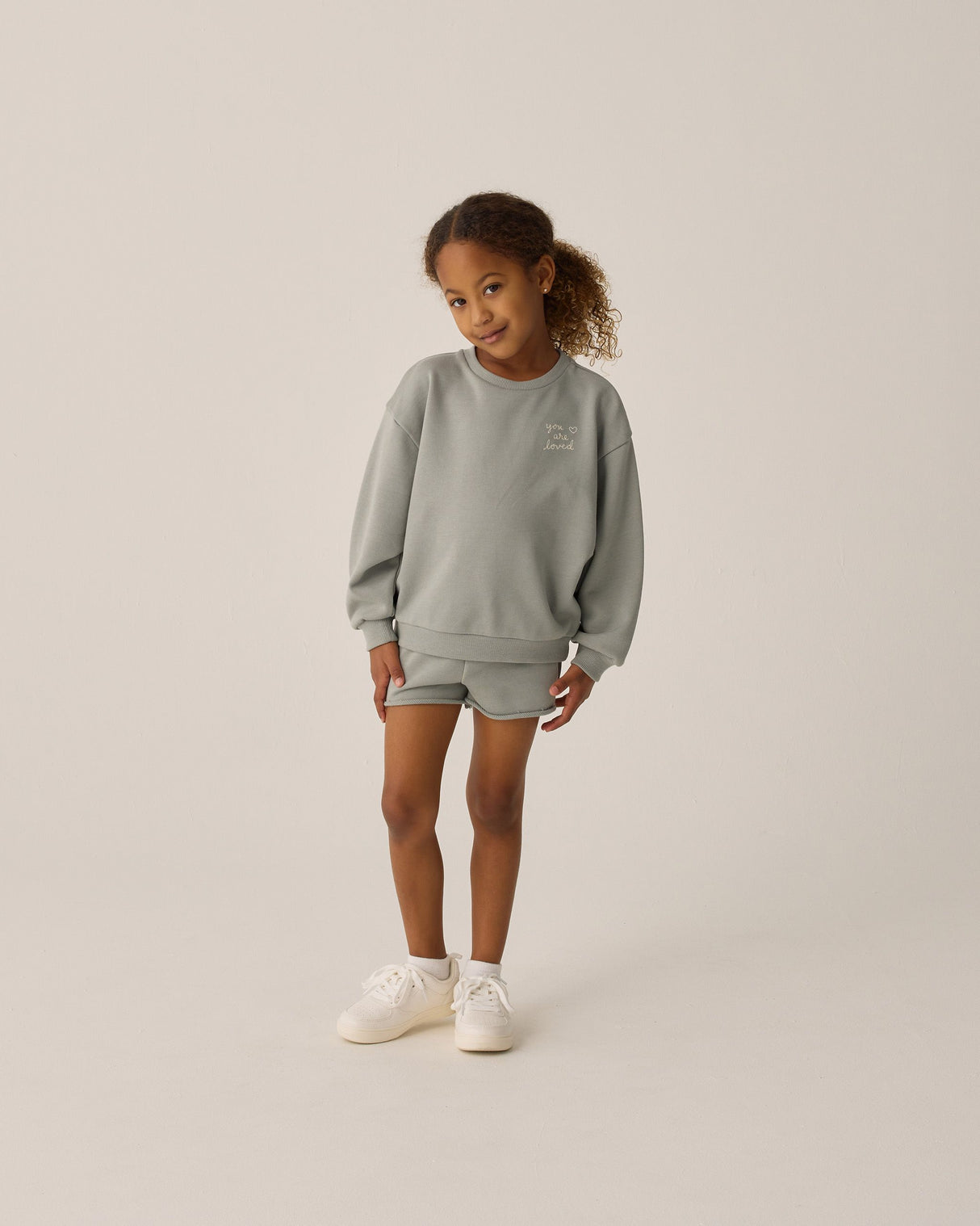 Sweat Short || Eucalyptus by Rylee + Cru