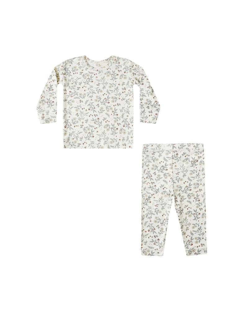 Bamboo Pajama Set || Woodland by Quincy Mae