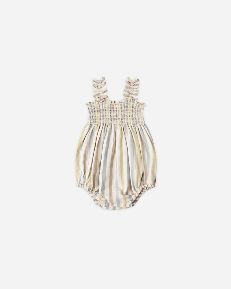 Julia Romper || Valencia Stripe by Rylee + Cru