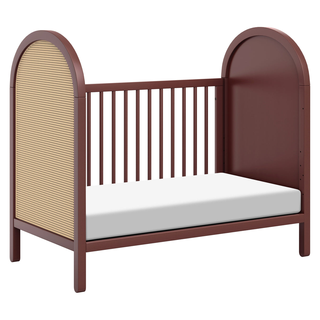 Babyletto Bondi Cane 3-in-1 Convertible Crib with Toddler Bed Conversion Kit