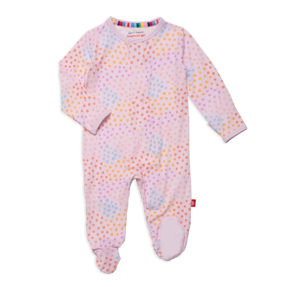 pink sparkle modal magnetic footie by magnetic me