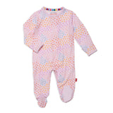 pink sparkle modal magnetic footie by magnetic me