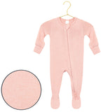 Piper Plush Knit Zipper Footie by Lou Lou & Company