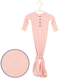 Piper Plush Knit Knotted Gown by Lou Lou & Company