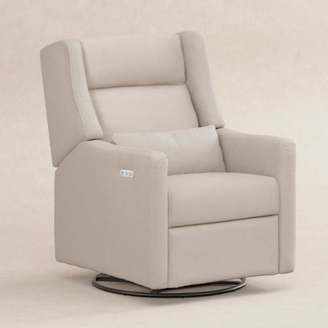 Babyletto Kiwi Plus Power Recliner and Swivel Glider with Power Adjustable Headrest and USB Port