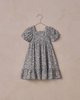 Augusta Dress | French Blue Floral by Noralee