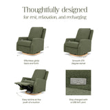 Namesake Crewe Electronic Recliner and Swivel Glider