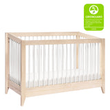 Babyletto Sprout 4-in-1 Convertible Crib with Toddler Bed Conversion Kit