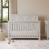 Monogram by Namesake Emory Farmhouse 4-in-1 Convertible Crib