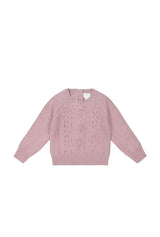 Sophie Jumper in Primrose Pink Marle by Jamie Kay