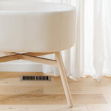 M26834GYLB,Babyletto,babyletto x GATHRE Capsule Bassinet in Ivory